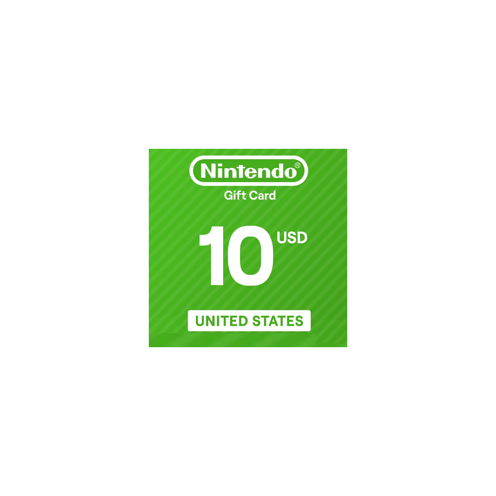 NINTENDO ESHOP CARD 10$ USD ✅(USA)
