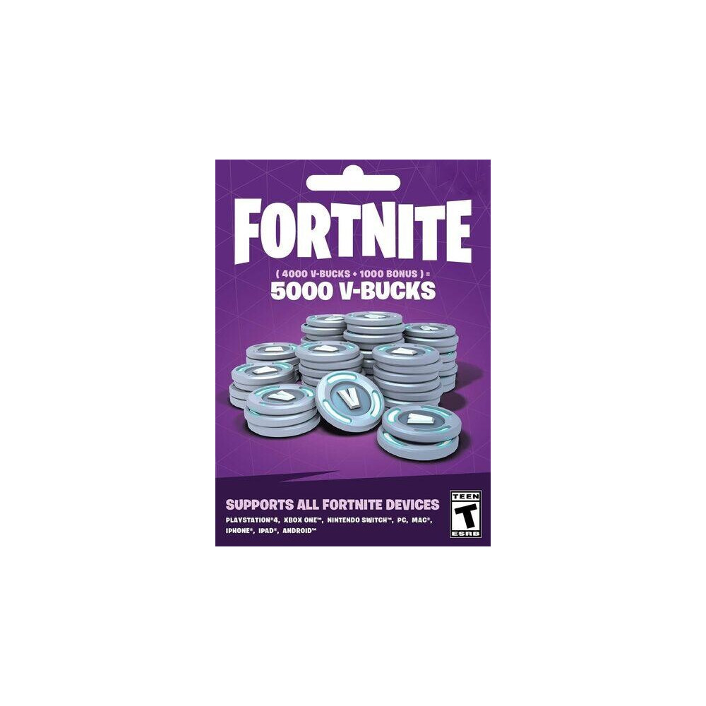 ✅ Fortnite 5000 V-Bucks⚡️ВБАКСЫ⚡️VBUCKS⚡️VB⚡️ВБ⚡️5000
