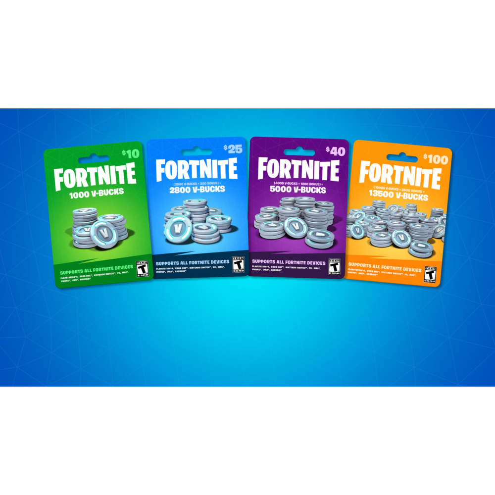 🎮Fortnite - 1000-2800-5000-13500 V-Bucks