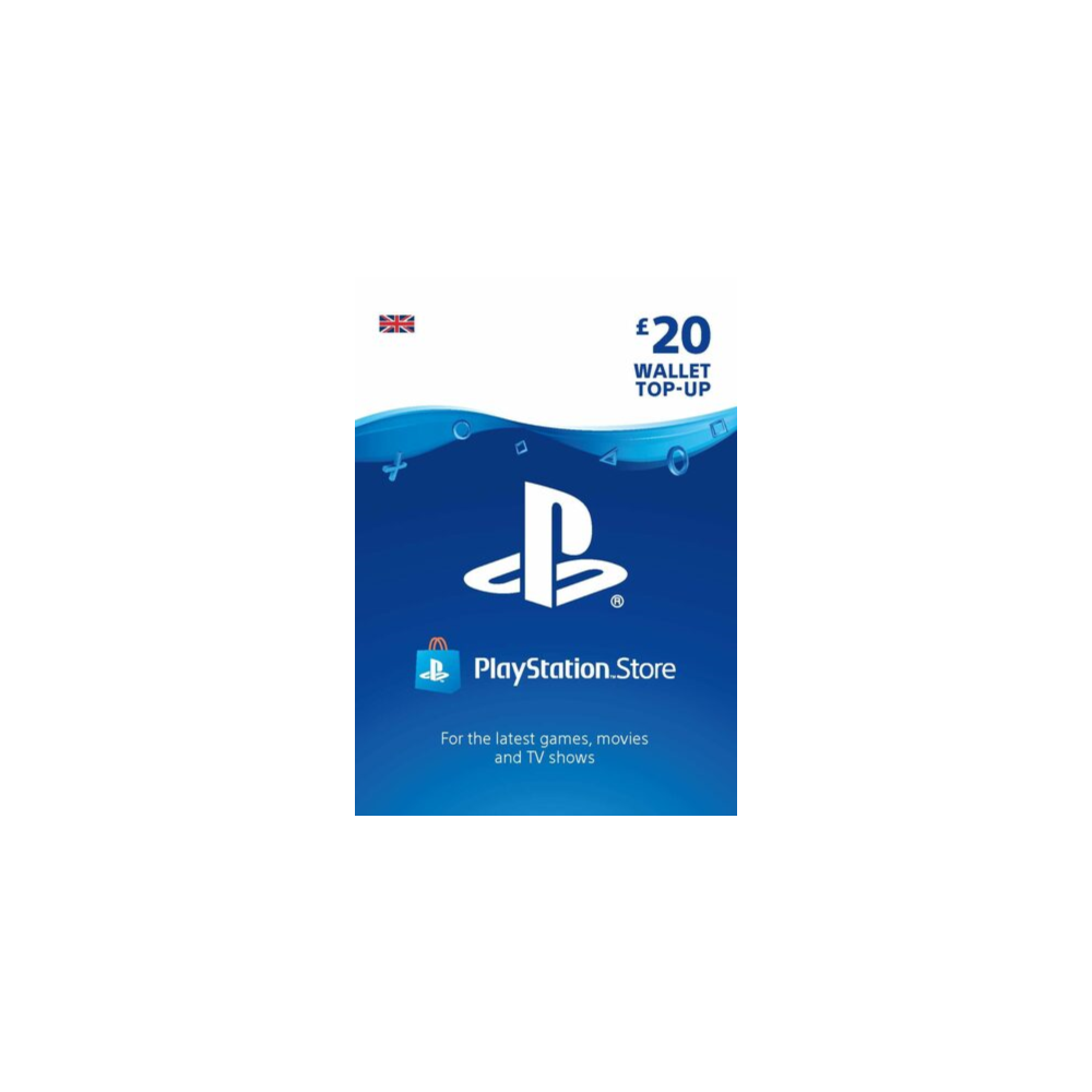 Playstation Network PSN £20 (UK) - без комиссии