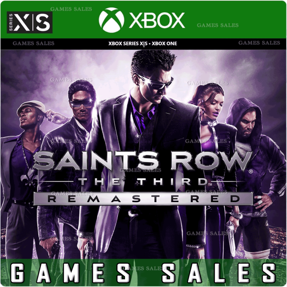 ✅❤️SAINTS ROW THE THIRD REMASTERED❤️XBOX ONE|XS🔑КЛЮЧ