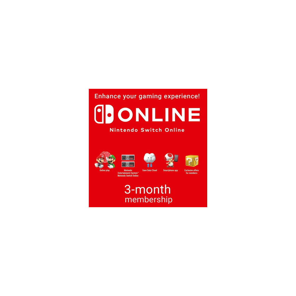 NINTENDO SWITCH ONLINE GIFT CARD 3 МЕСЯЦА ✅(EU) КЛЮЧ