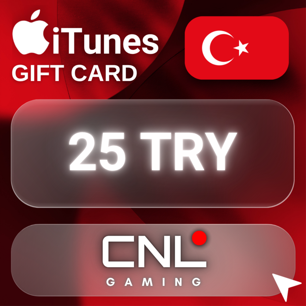 24/7 АВТО | Apple & iTunes 25 TRY (подарочная карта)