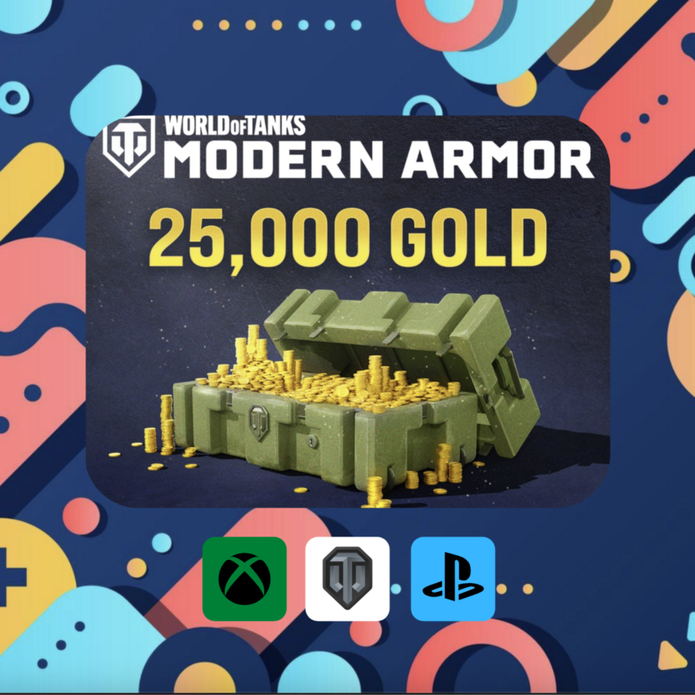 Золото World of Tanks PlayStation/XBOX/PS