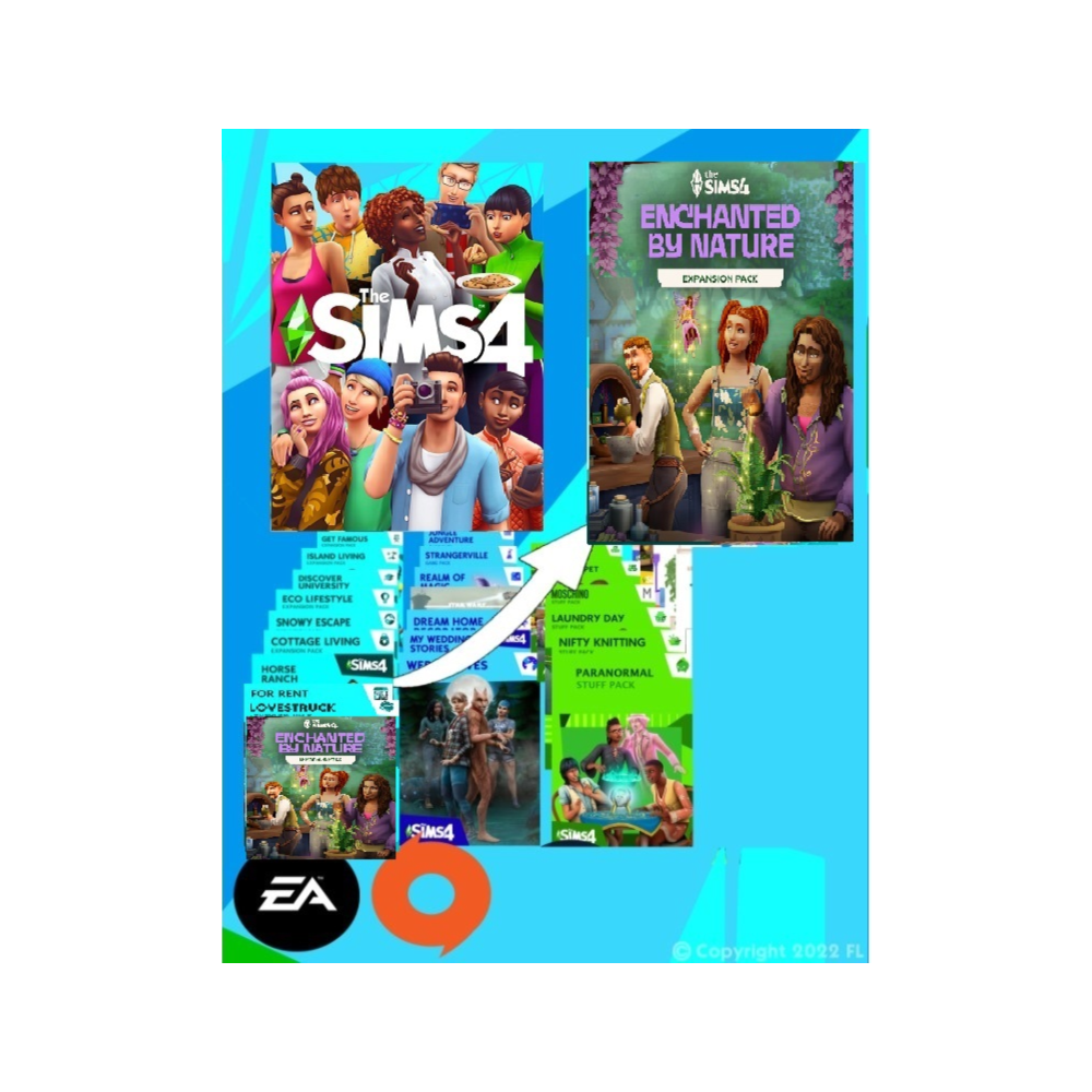 The Sims 4 Полная коллекция| EA app| ПК/Мак