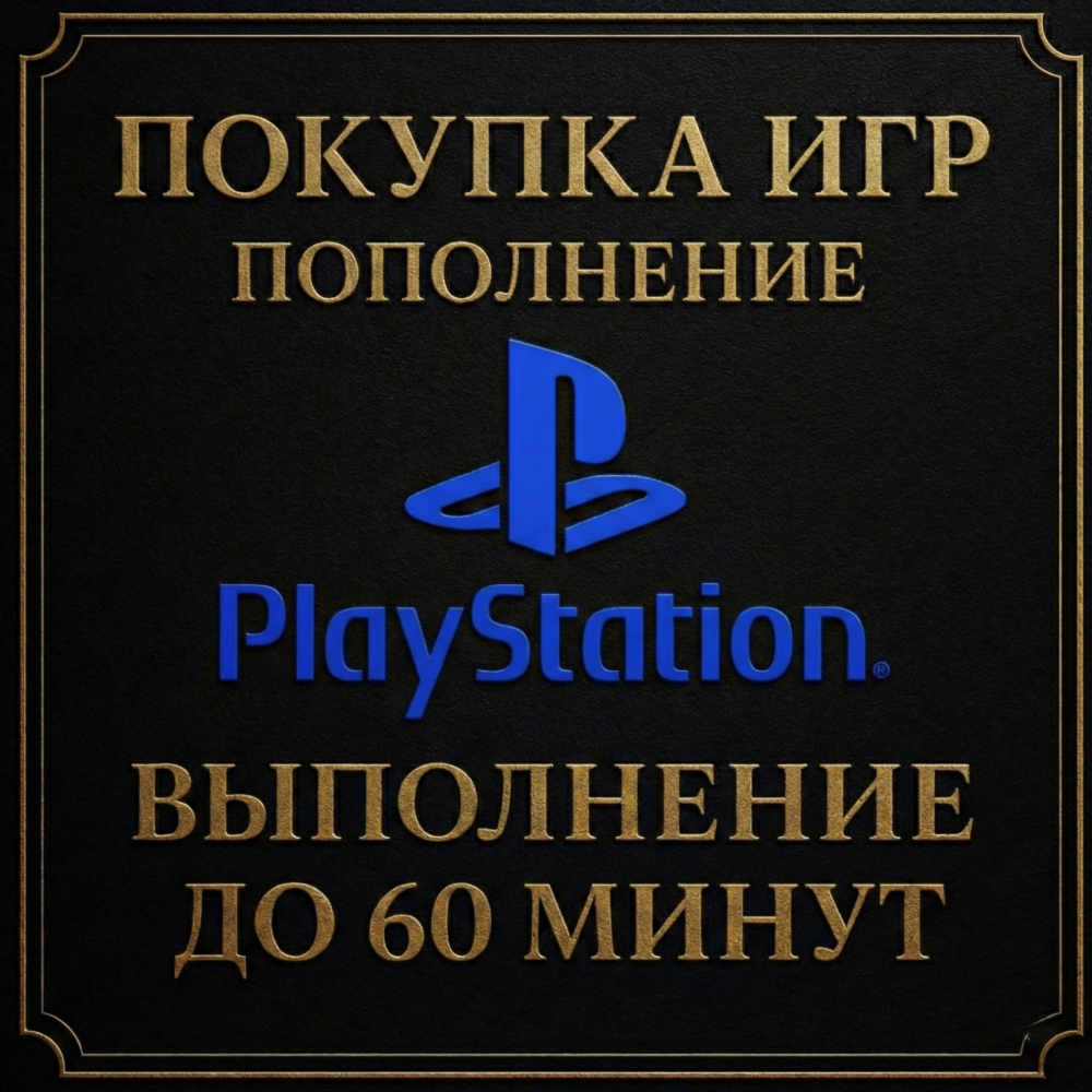 ПОКУПКА ИГР | PS4/PS5 | ПОПОЛНЕНИЕ БАЛАНСА PSN | Турция
