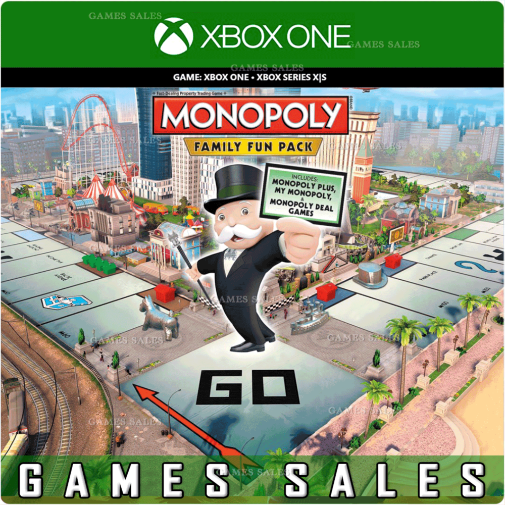 ✅❤️MONOPOLY FAMILY FUN PACK❤️XBOX ONE|XS🔑КЛЮЧ✅
