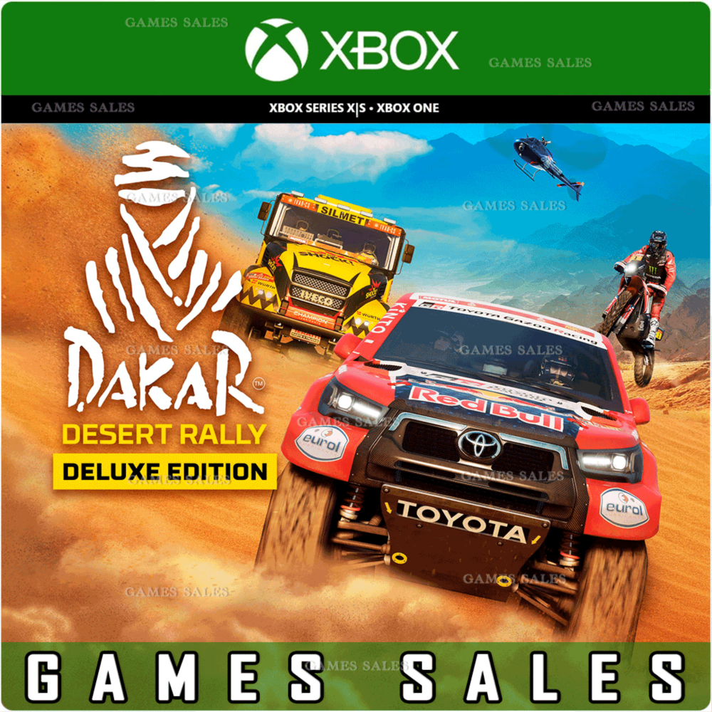 ✅❤️DAKAR DESERT RALLY DELUXE EDITION❤️XBOX🔑КЛЮЧ✅