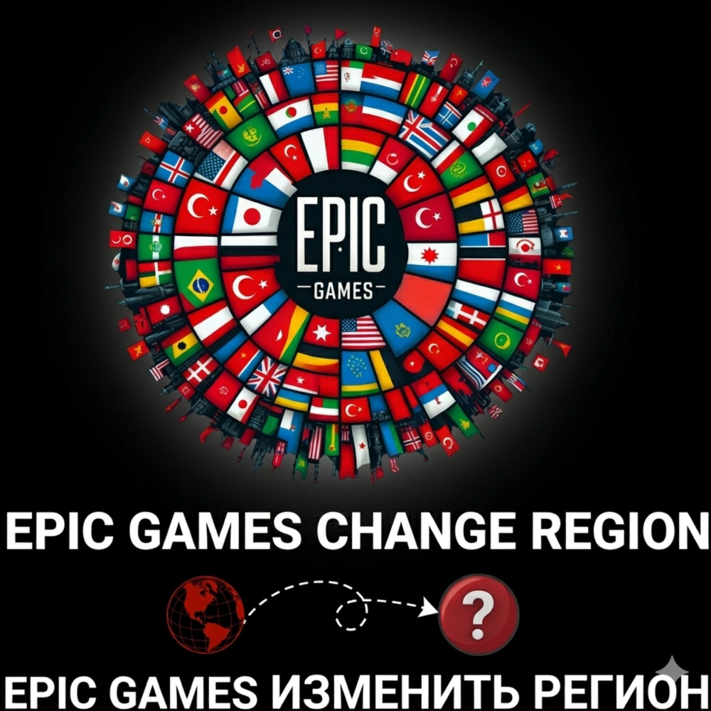 🟢 СМЕНИТЬ РЕГИОН НА ТУРЦИЮ Казахстан & EPIC GAMES🌏⚡