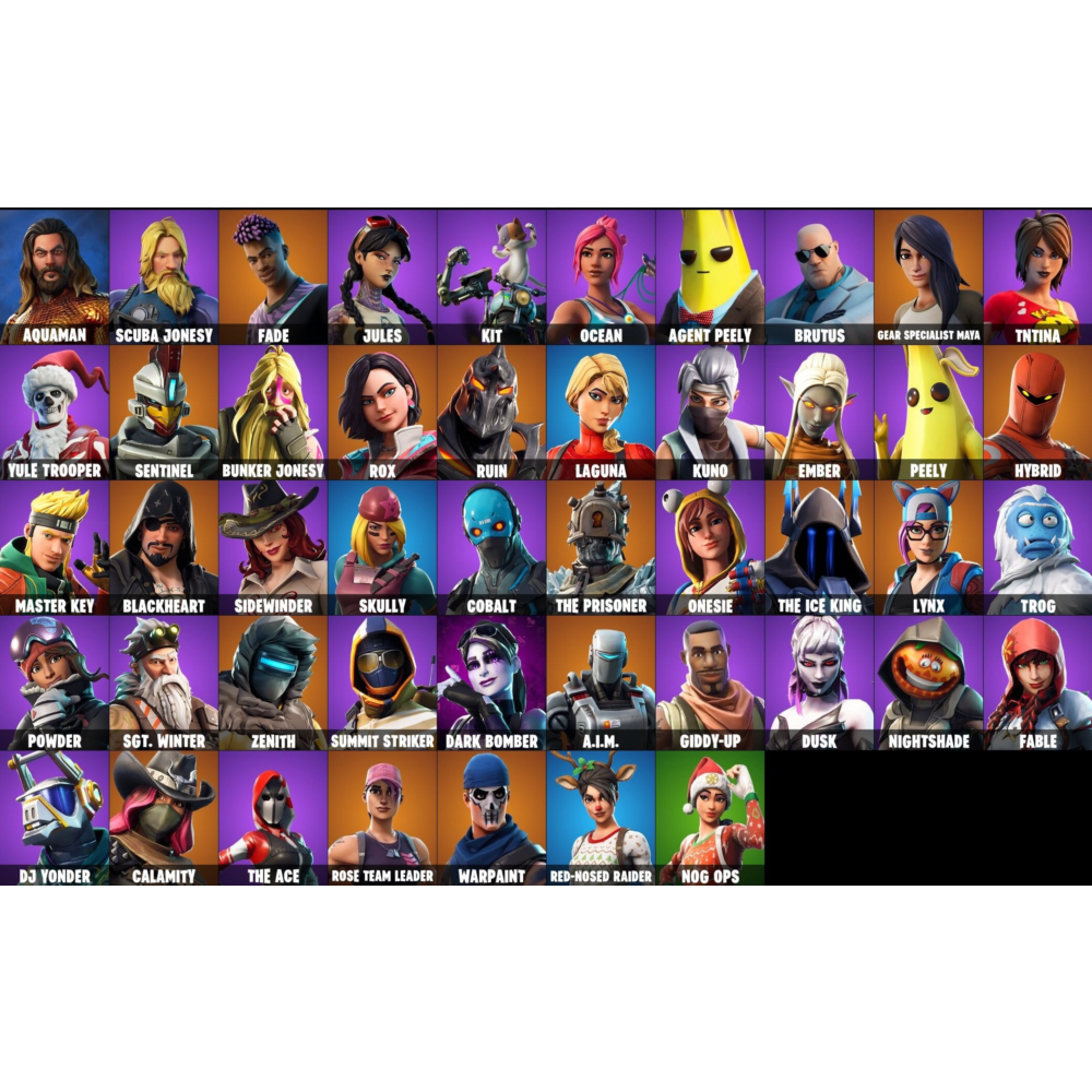 FORTNITE 🎮47+ ОБЛИЦОВ АКК |OG STW YULE TROOPER| +ПОЧТА