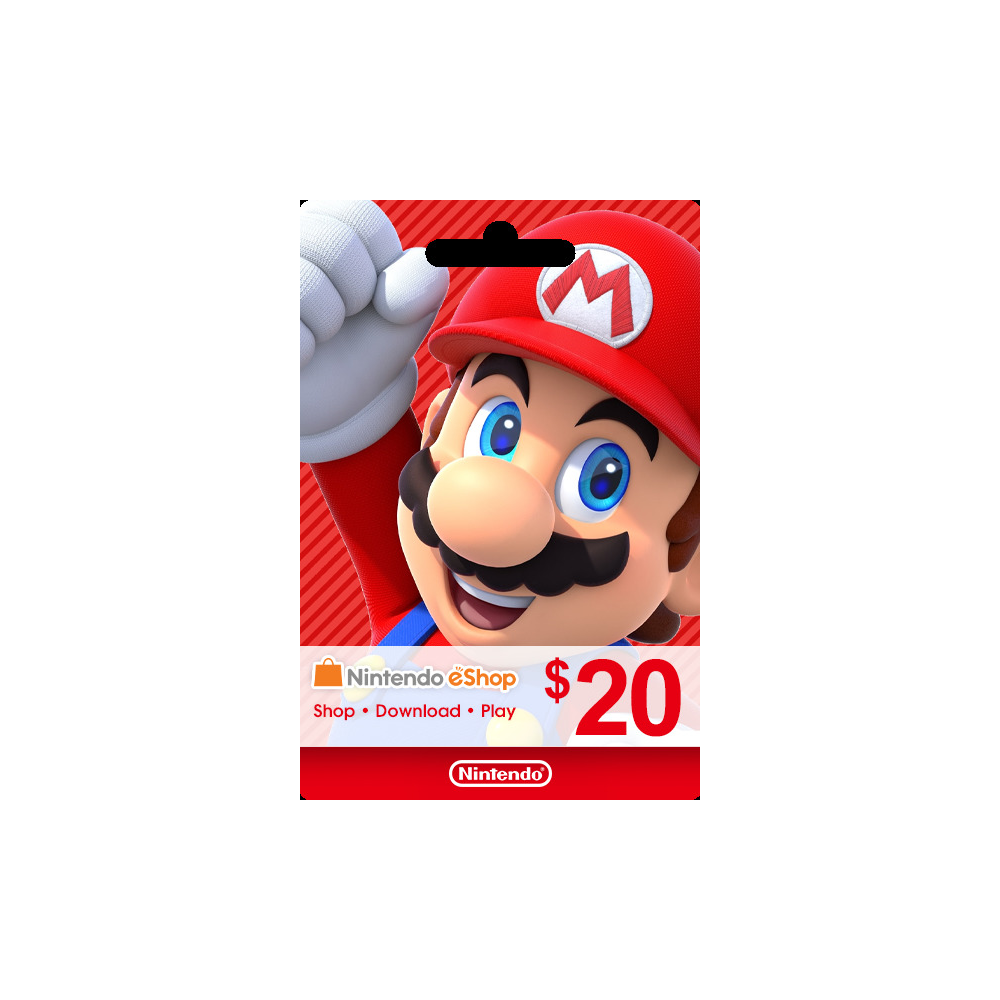 ⭐20$ US Nintendo eShop Gift Card (USA) ✅ [Без комиссии]