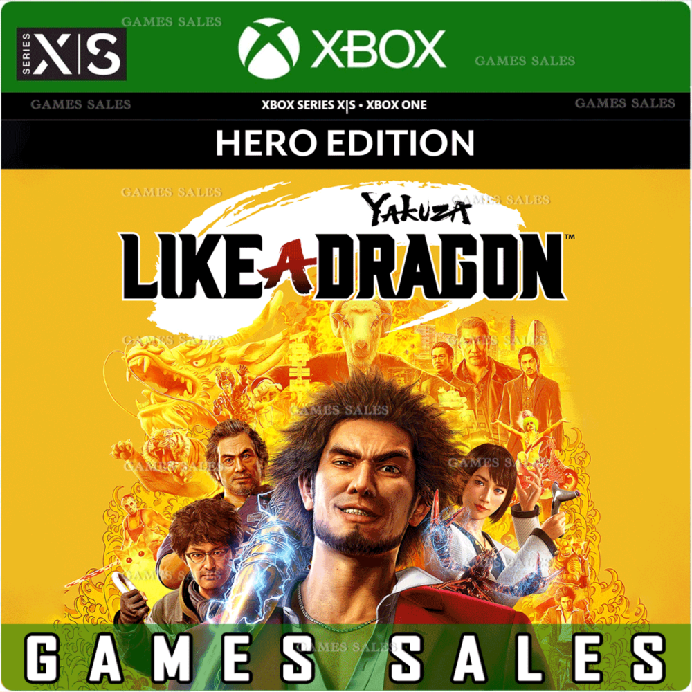 ✅❤️YAKUZA: LIKE A DRAGON HERO❤️XBOX ONE|XS🔑КЛЮЧ✅