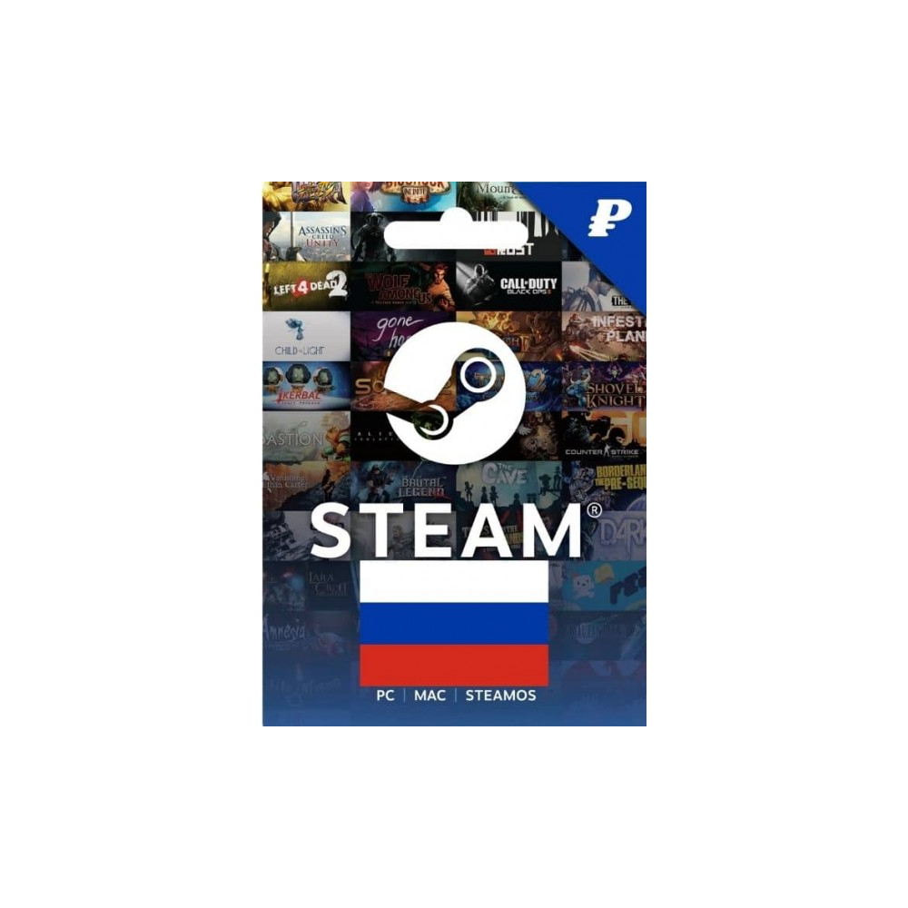 Пополнение кошелька Steam