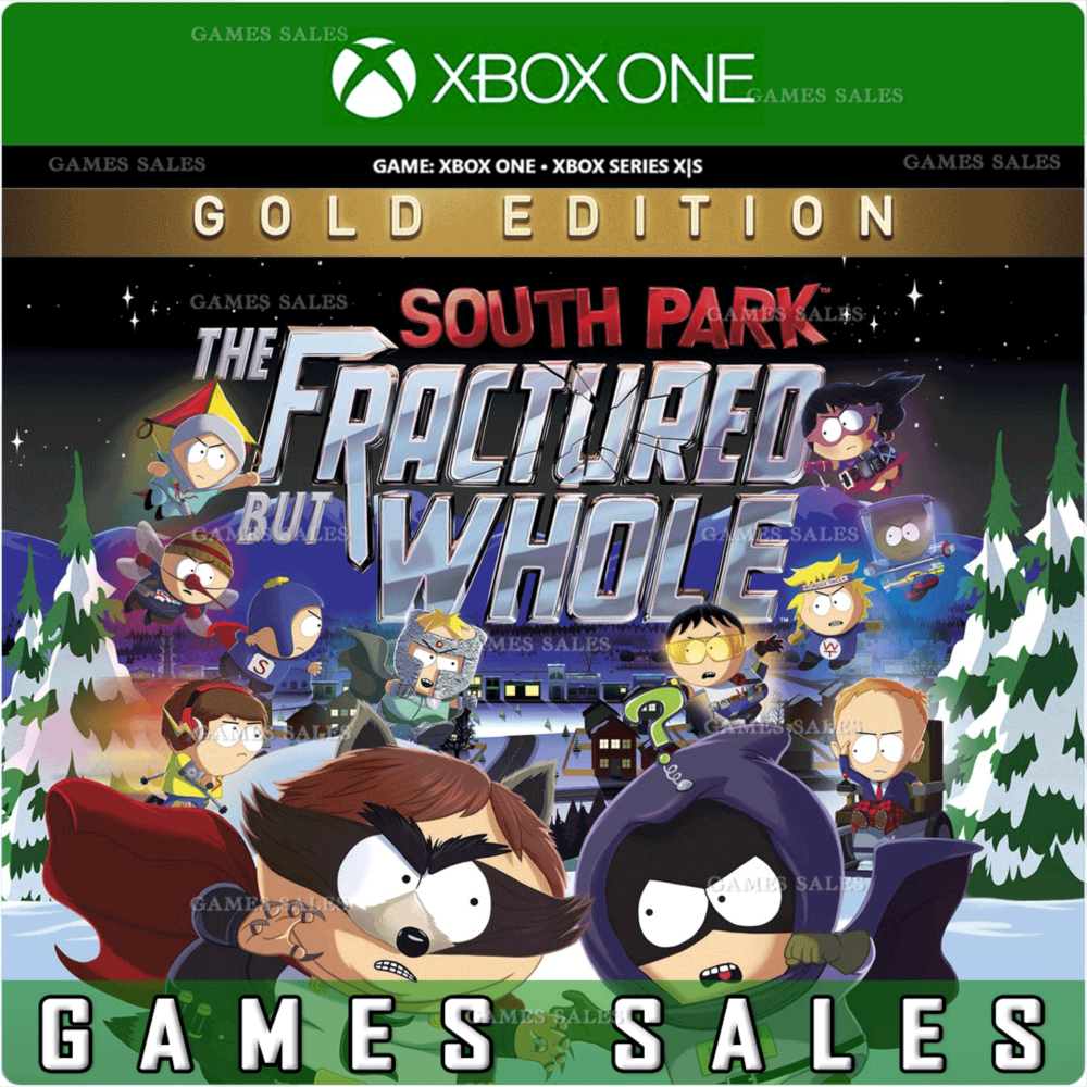 ✅❤️SOUTH PARK: THE FRACTURED BUT WHOLE GOLD❤️XBOX🔑КЛЮЧ