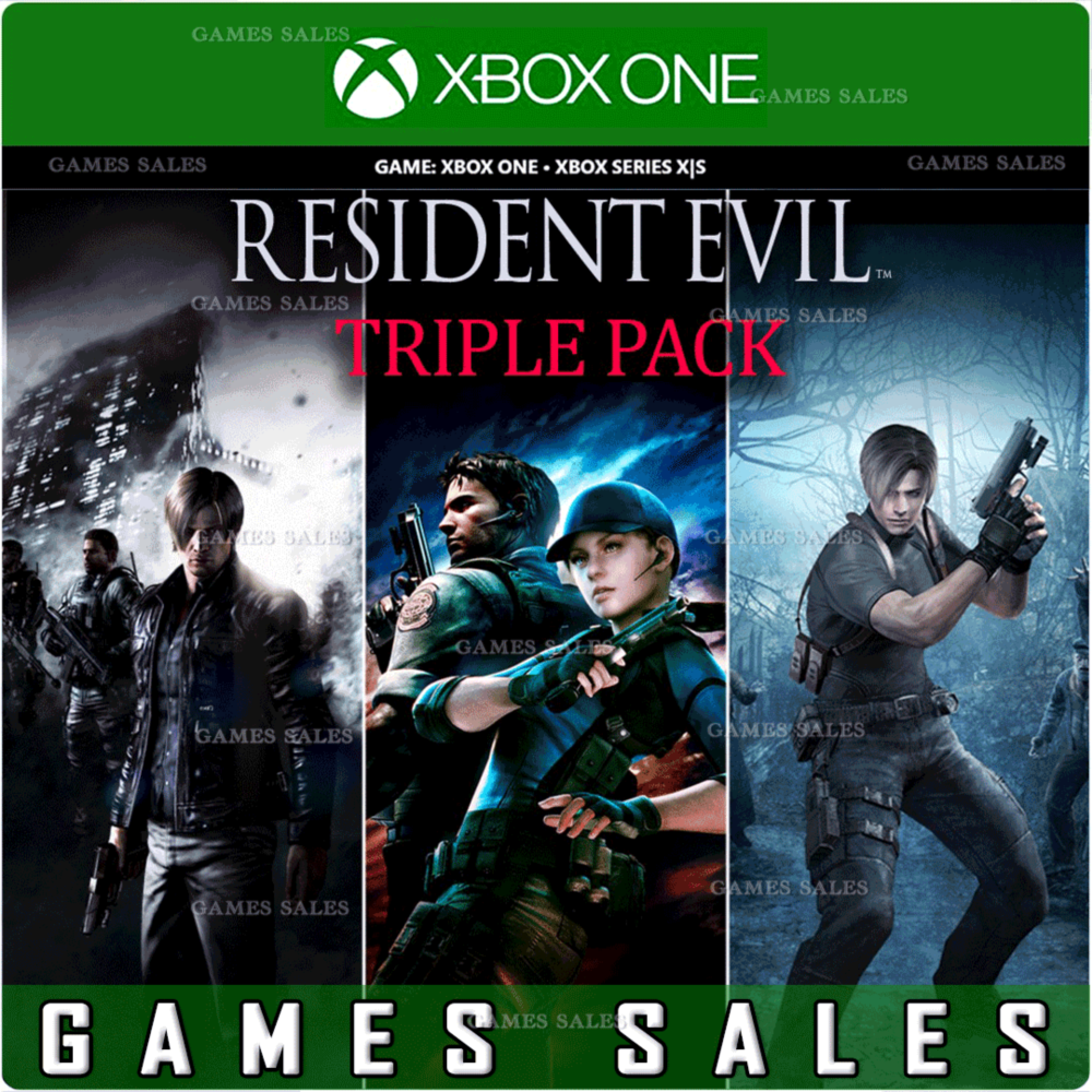 ✅❤️RESIDENT EVIL TRIPLE PACK (4/5/6)❤️XBOX🔑КЛЮЧ✅
