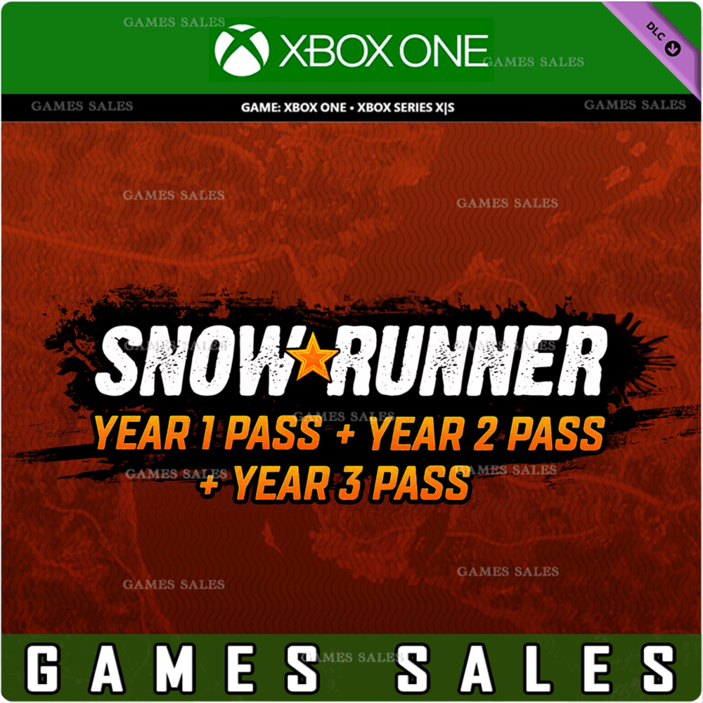 ✅❤️SNOWRUNNER - YEAR 1 + 2 + 3 PASS❤️XBOX ONE|XS🔑КЛЮЧ✅