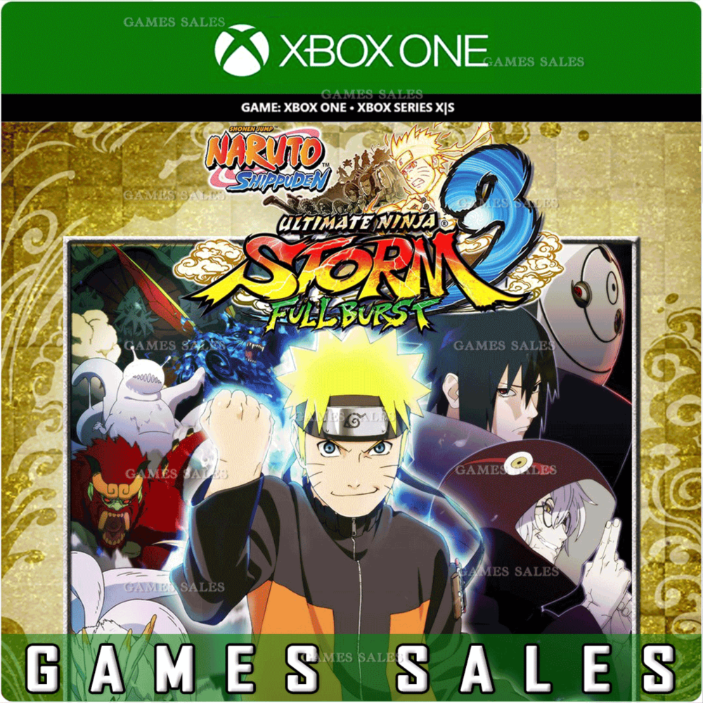NARUTO SHIPPUDEN✅ULTIMATE NINJA STORM 3 FULL BURST✅XBOX