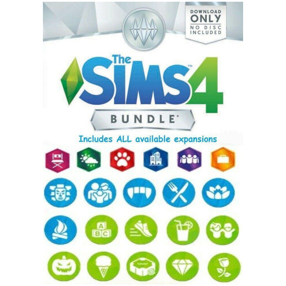 The Sims 4 + 19 дополнений|EA App|ПК|Мак|Полный доступ