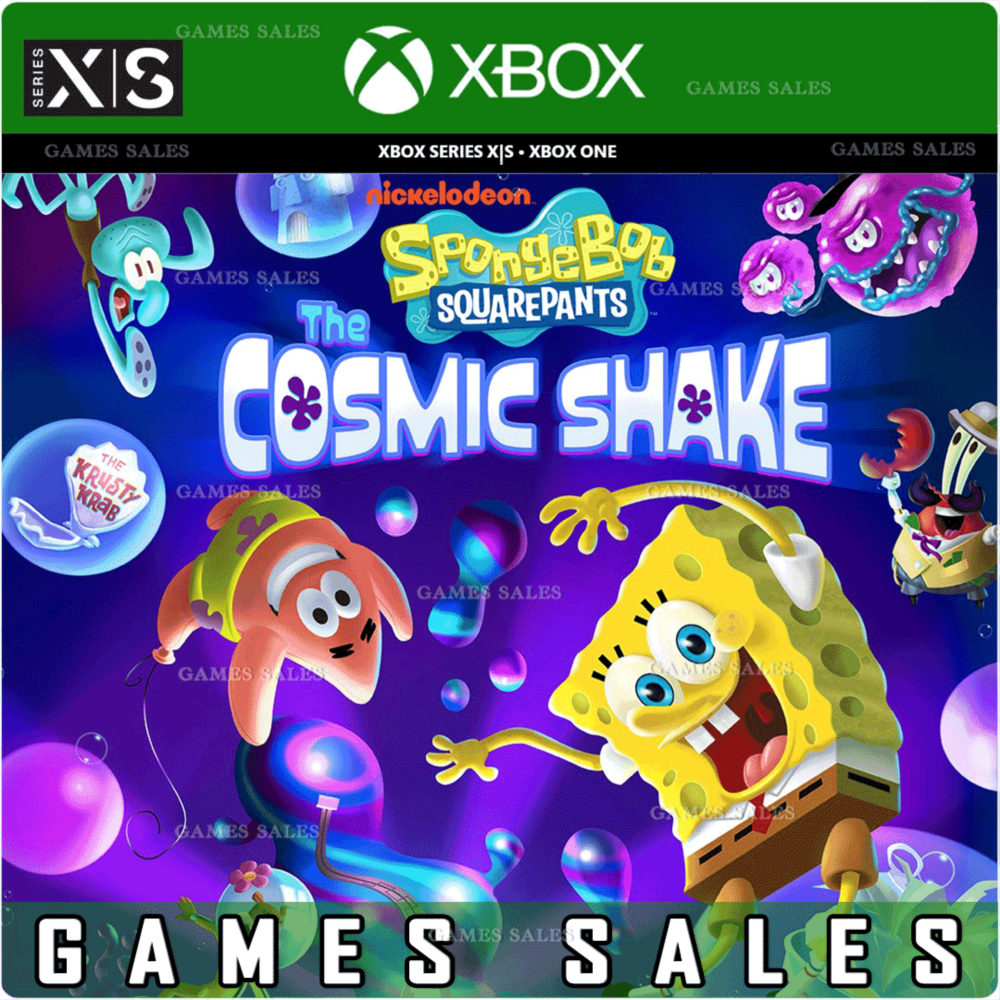 ✅❤️SPONGEBOB SQUAREPANTS: THE COSMIC SHAKE❤️XBOX🔑КЛЮЧ