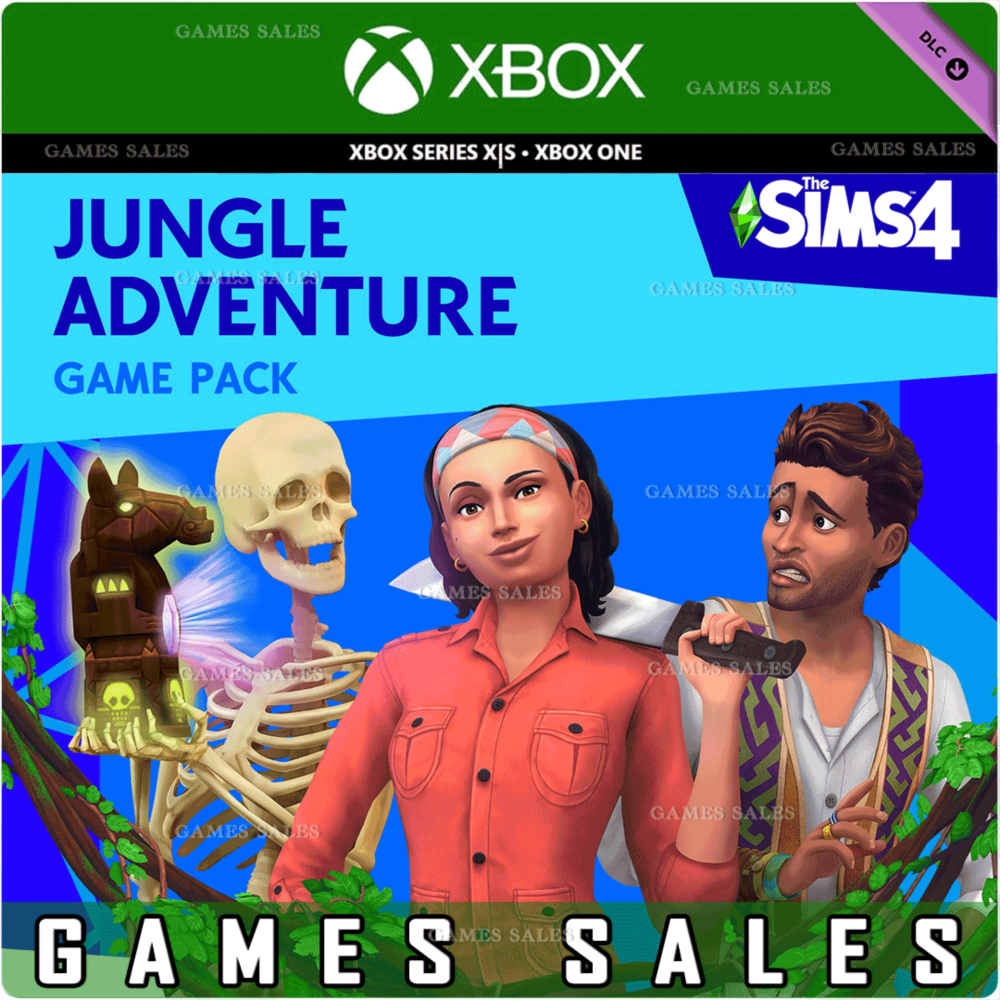 ✅❤️THE SIMS™ 4 ПРИКЛЮЧЕНИЯ В ДЖУНГЛЯХ❤️XBOX ONE|XS🔑КЛЮЧ✅