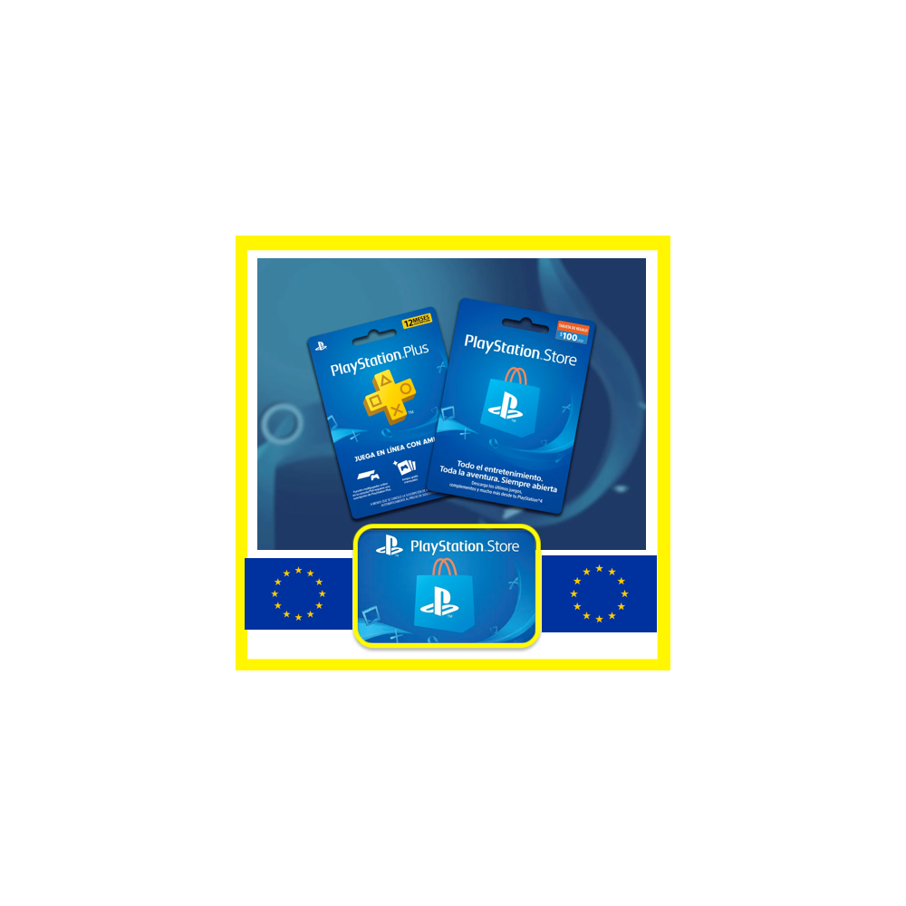 ⭐️ВСЕ КАРТЫ⭐🇪🇺 PSN 20-300 EURO (Europe) PlayStation Store ЕВРОПА ЕВРО