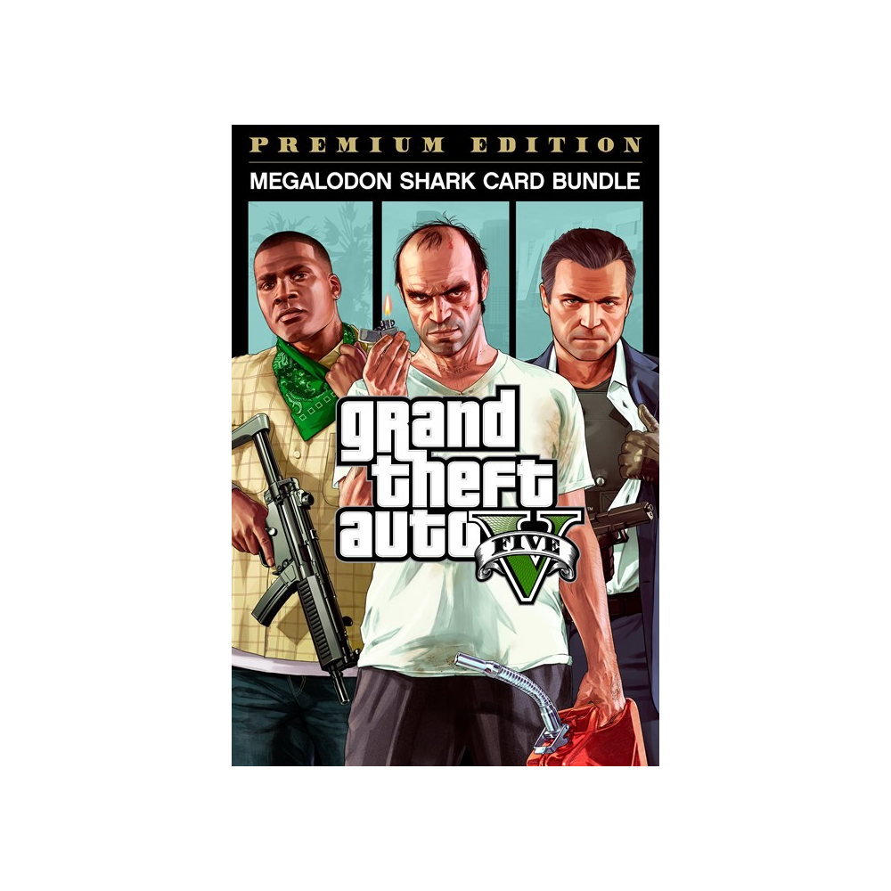 Grand Theft Auto V Premium + Мегалодон Xbox активация
