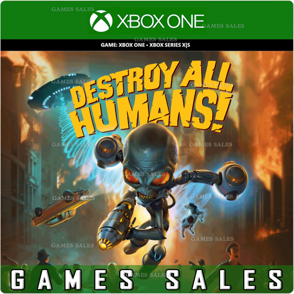 ✅❤️DESTROY ALL HUMANS!❤️XBOX ONE|XS🔑КЛЮЧ✅