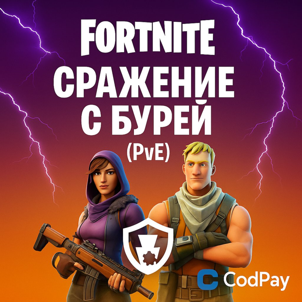 Fortnite:«Сражение с Бурей (PVE)