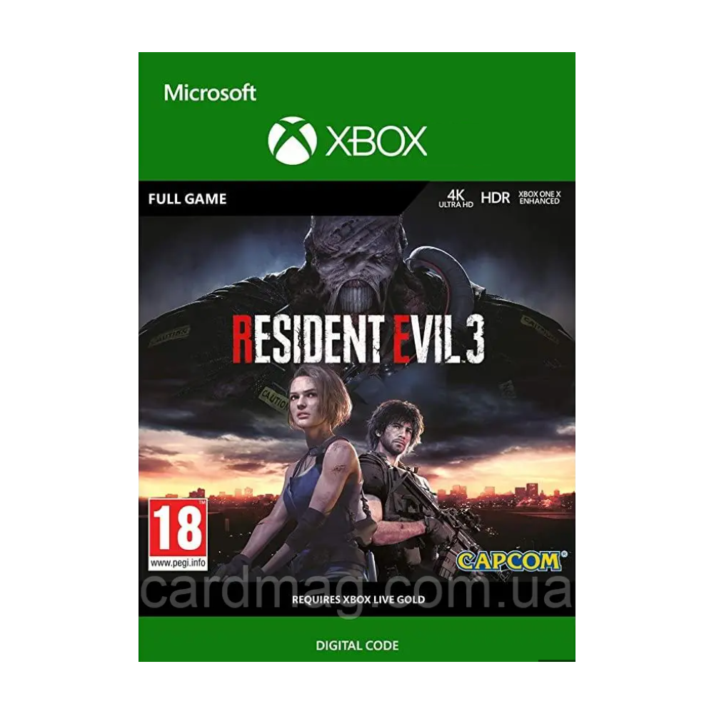 RESIDENT EVIL 3 ✅XBOX КЛЮЧ