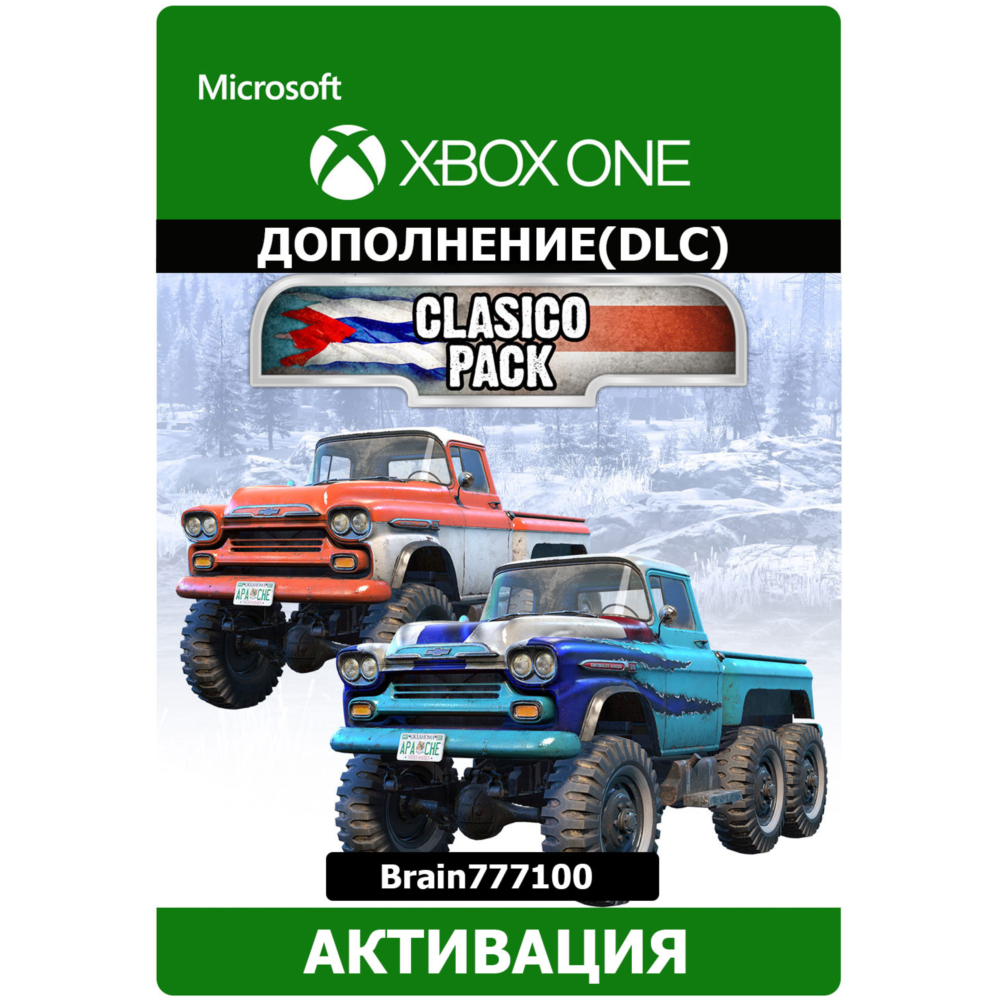 SnowRunner - Clasico Pack Xbox One/Series активация