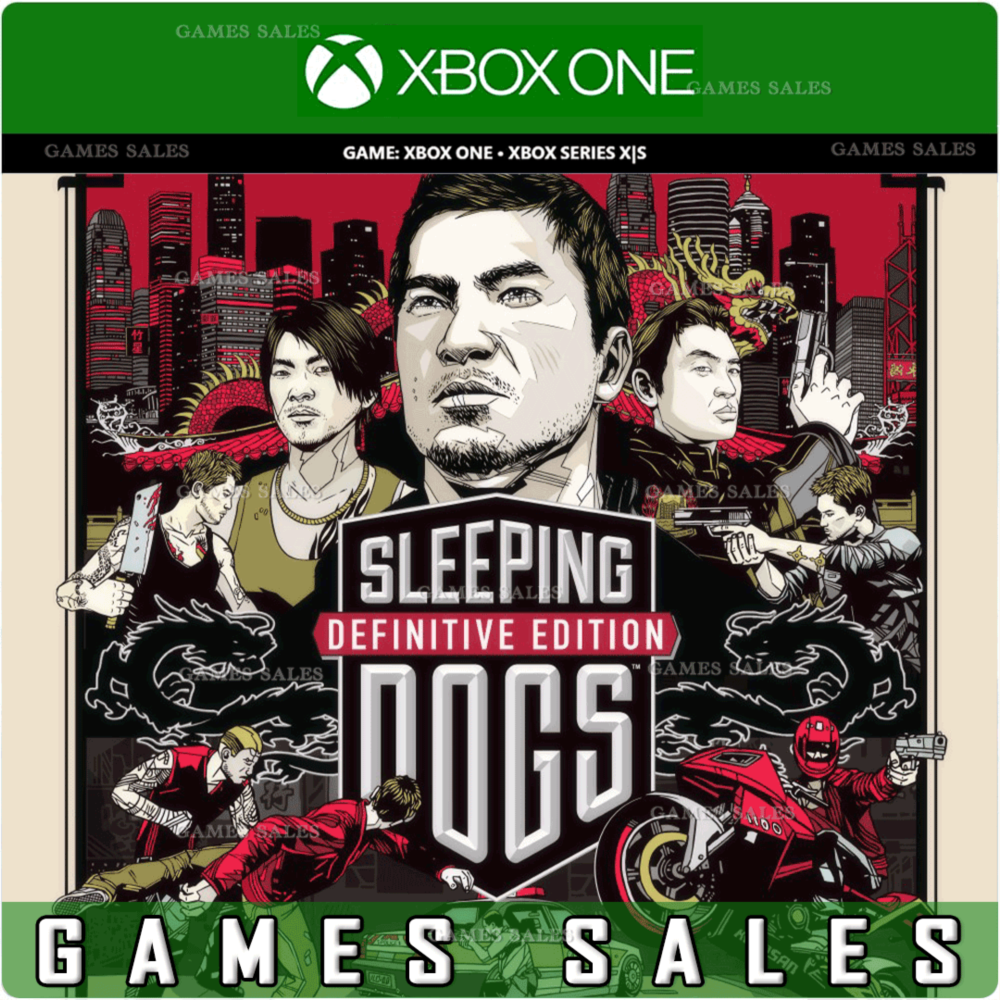 ✅❤️SLEEPING DOGS DEFINITIVE EDITION❤️XBOX ONE|XS🔑КЛЮЧ✅