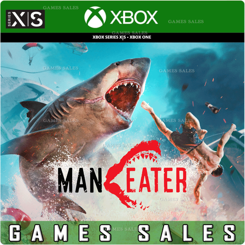 ✅❤️MANEATER❤️XBOX ONE|XS+PC🔑КЛЮЧ✅