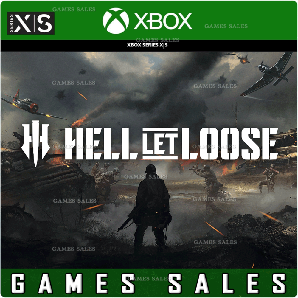 ✅❤️HELL LET LOOSE❤️XBOX SERIES X|S🔑КЛЮЧ✅