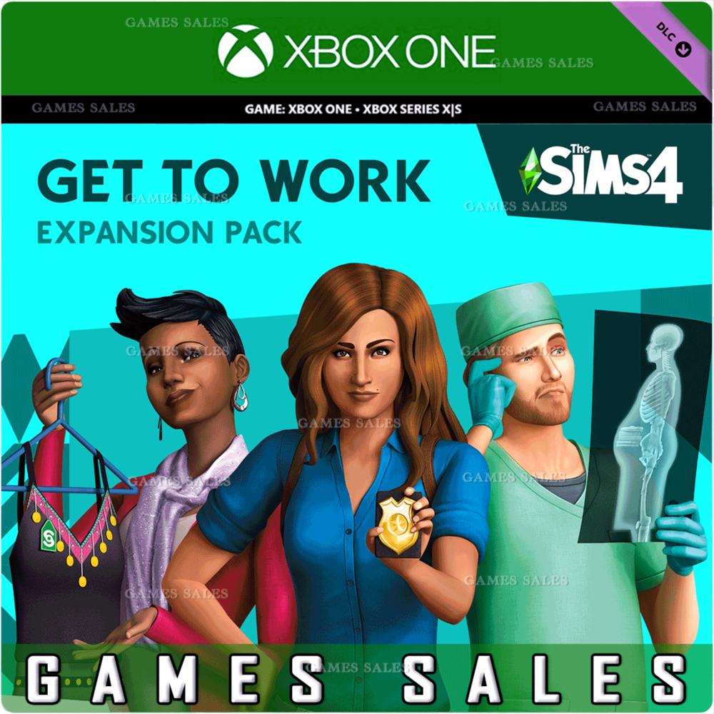 ✅❤️THE SIMS 4 GET TO WORK❤️XBOX ONE|XS🔑КЛЮЧ✅