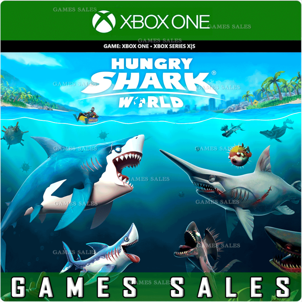 ✅❤️HUNGRY SHARK WORLD❤️XBOX ONE|XS🔑КЛЮЧ✅