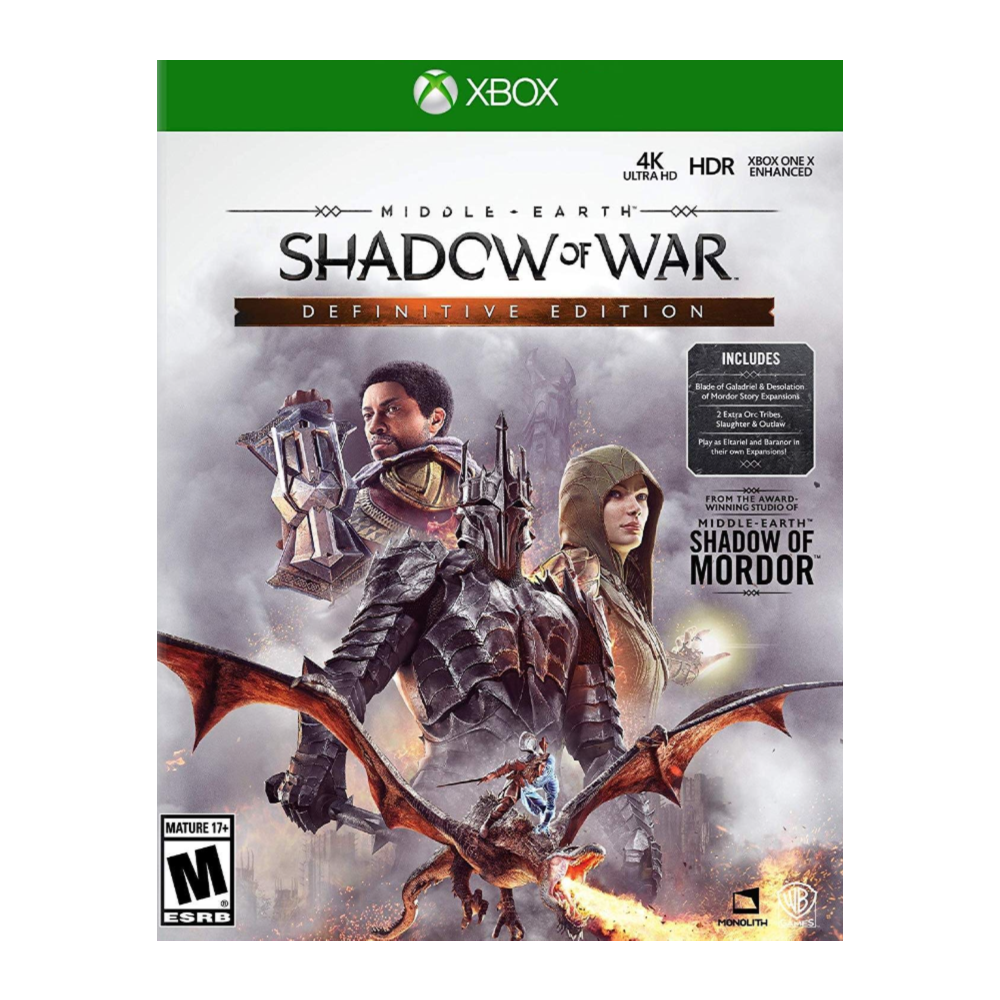 MIDDLE-EARTH: SHADOW OF WAR DEFINITIVE ✅XBOX КЛЮЧ