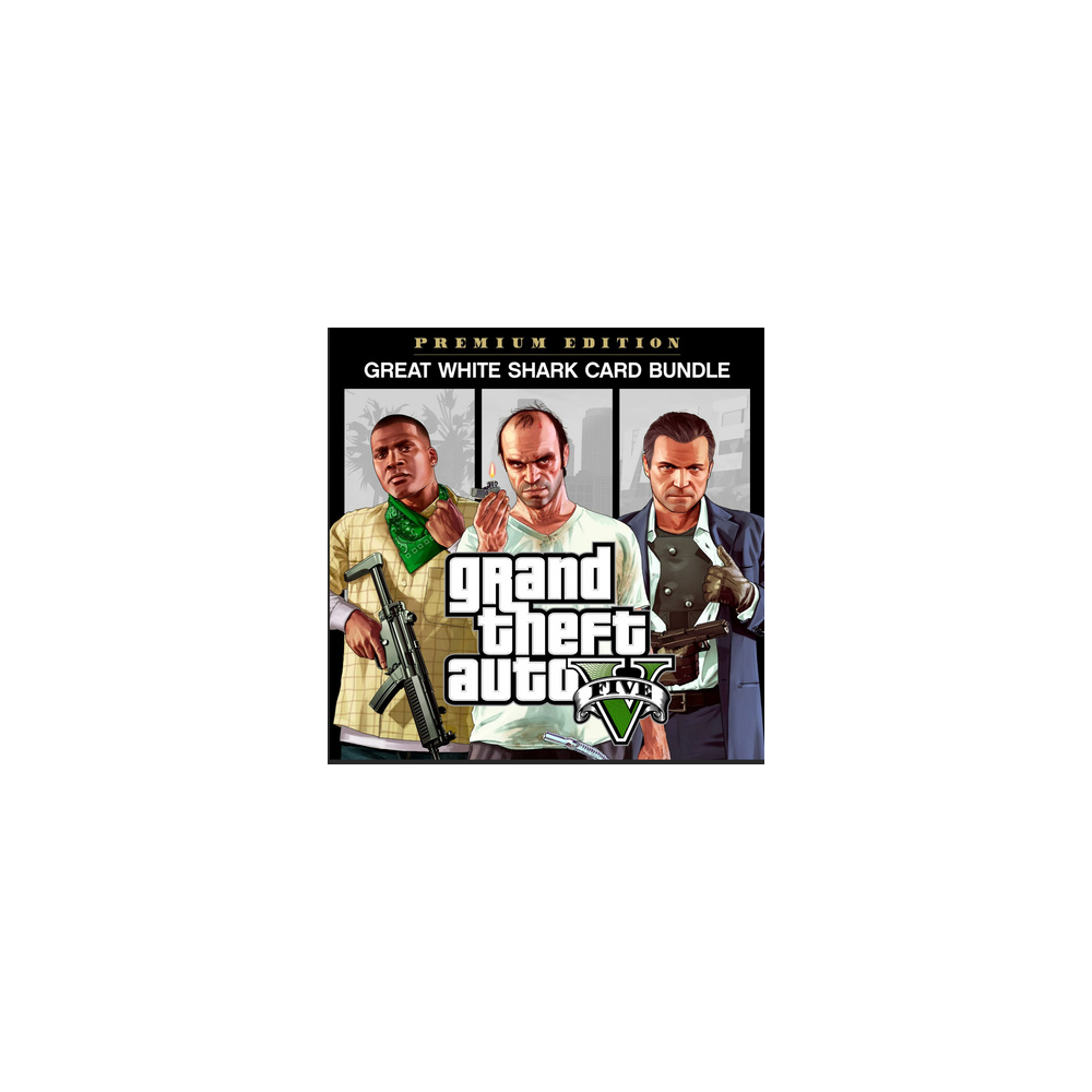 🚗 GTA V 💎 Premium & Great White Shark Card 💣Rockstar