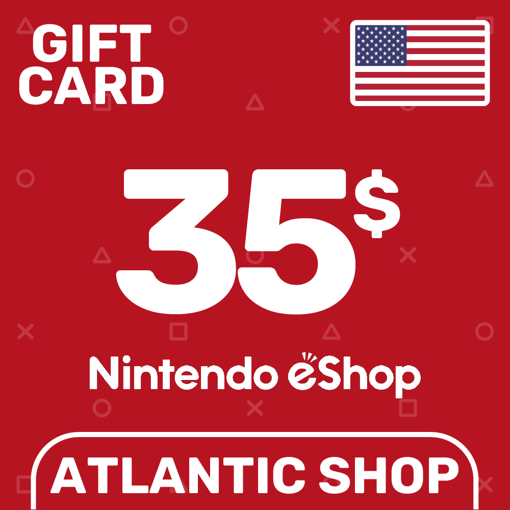 ⭐️Nintendo eShop 35$ (USD) США