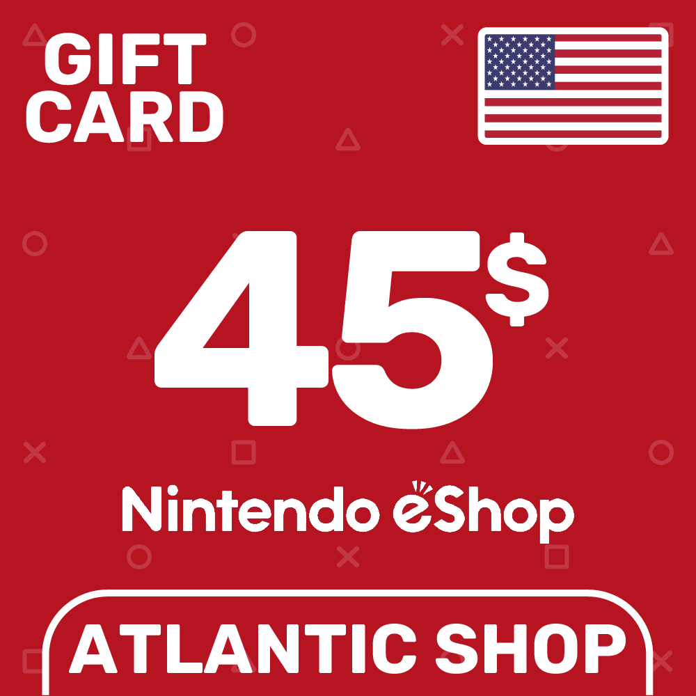 ⭐️Nintendo eShop 45$ (USD) США