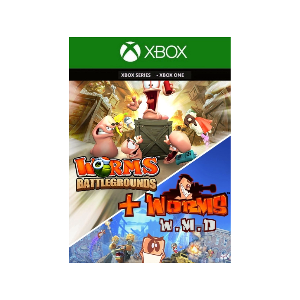 WORMS BATTLEGROUNDS + WORMS W.M.D ✅XBOX КЛЮЧ