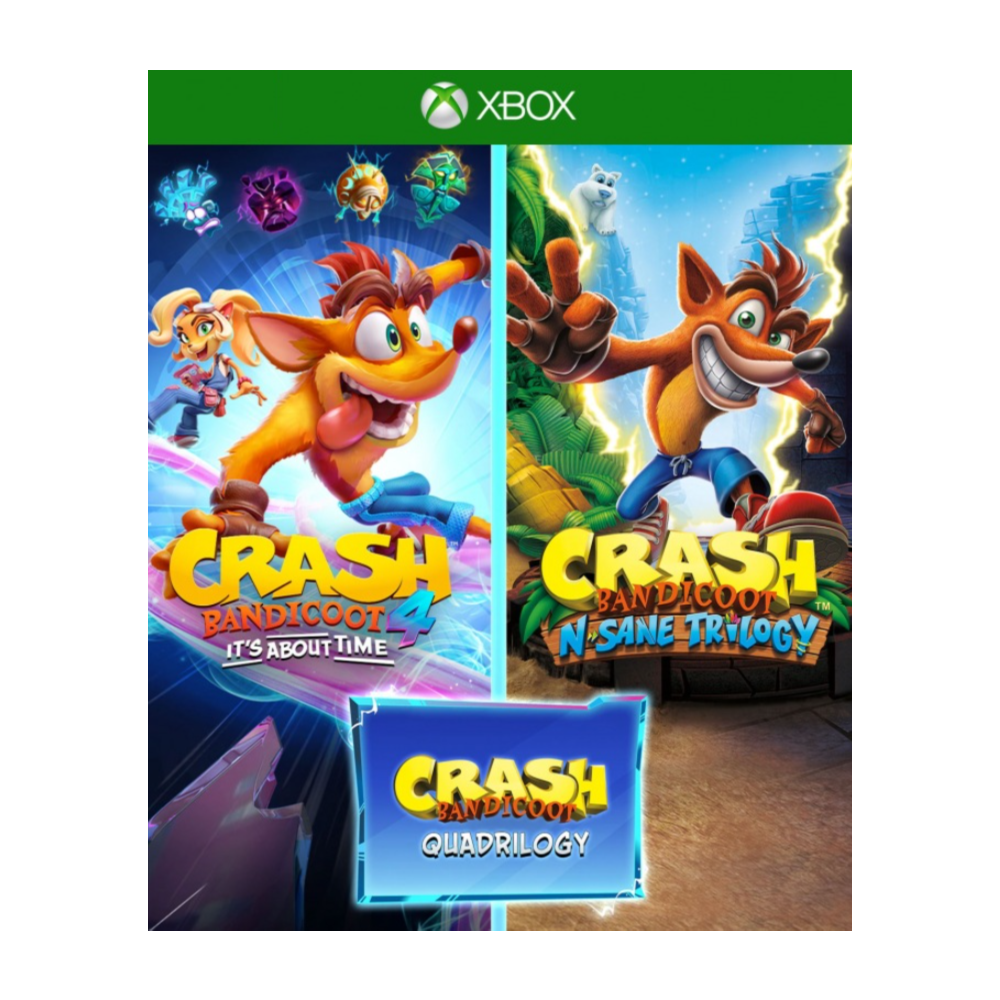 CRASH BANDICOOT - QUADRILOGY BUNDLE ✅XBOX КЛЮЧ