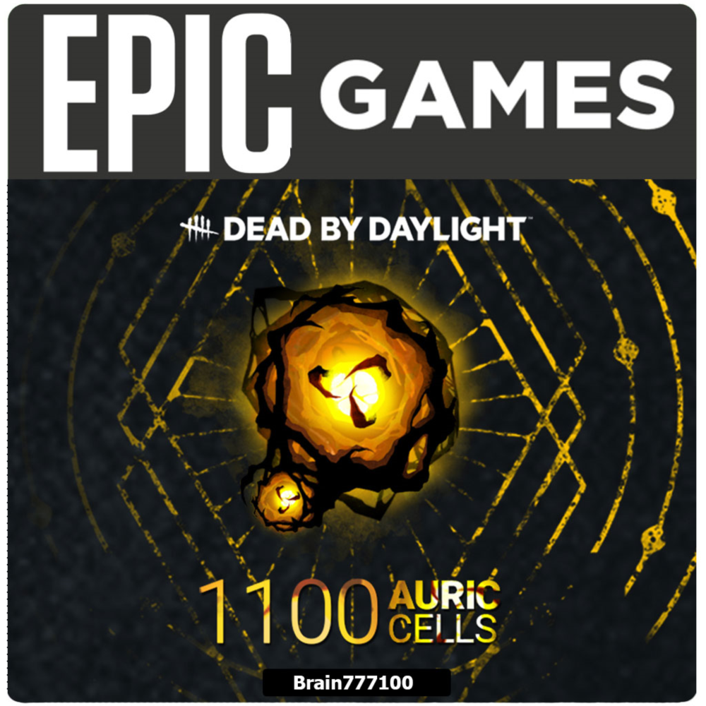 Dead by Daylight Epic Games 1100 Золотые клетки/Аурит