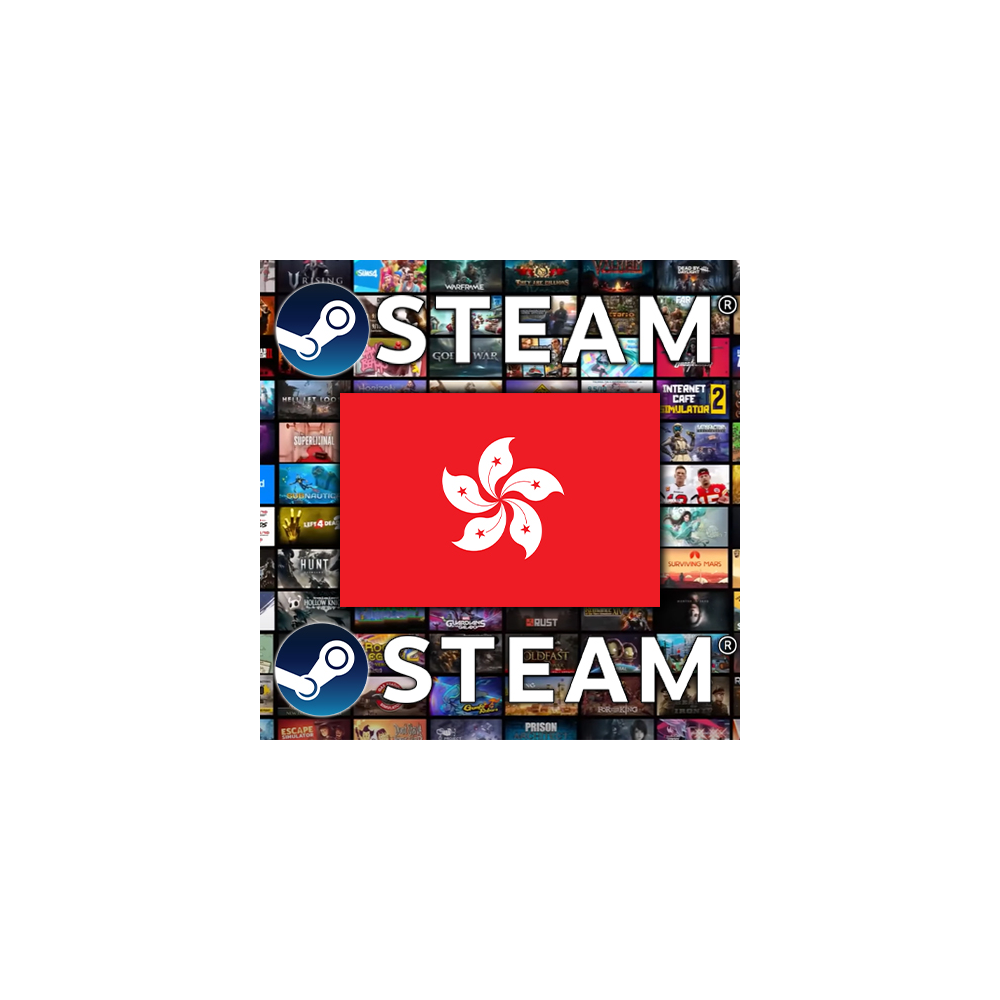 ➡️Steam Подарочная карта HKD 40-100 ✴️ (Гонконг)