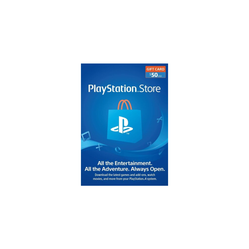 Playstation Network PSN $50 (USA) - без комиссии