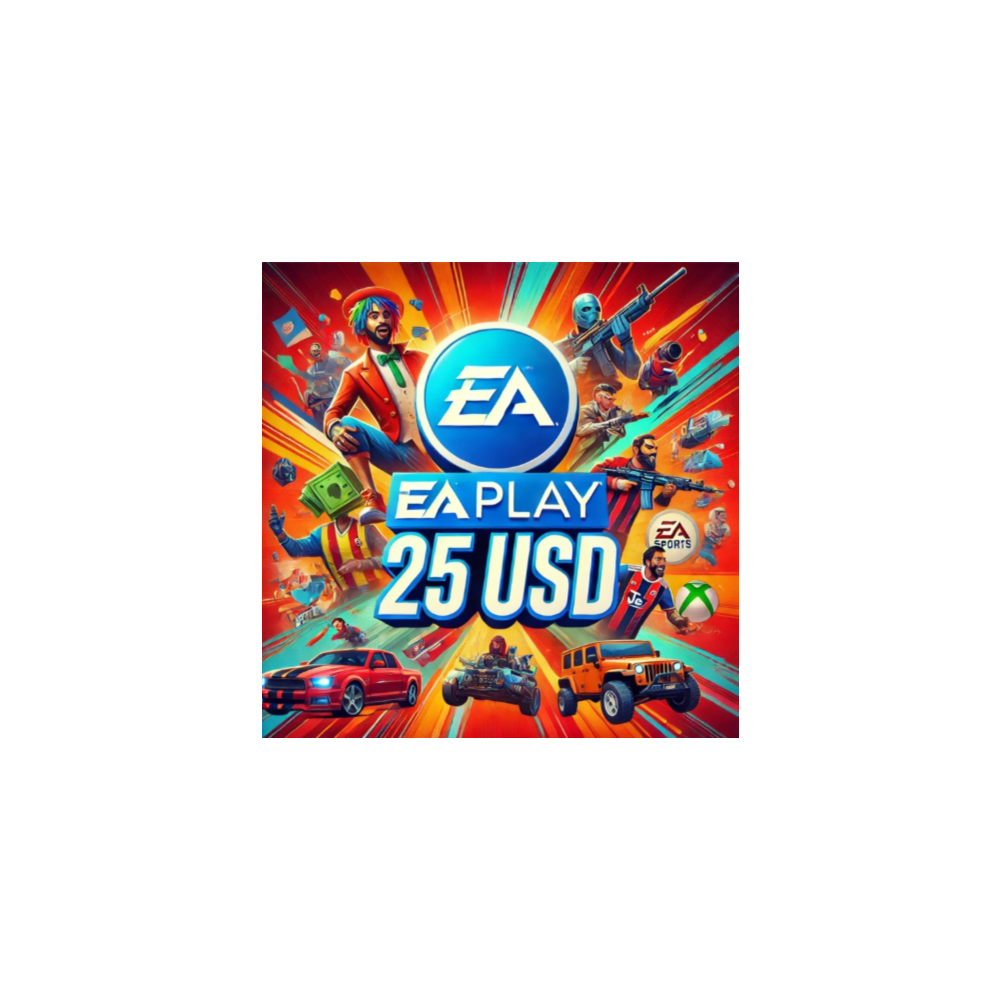 ✅EA Play🔥Подарочная карта на25 долларов США(регионСША)