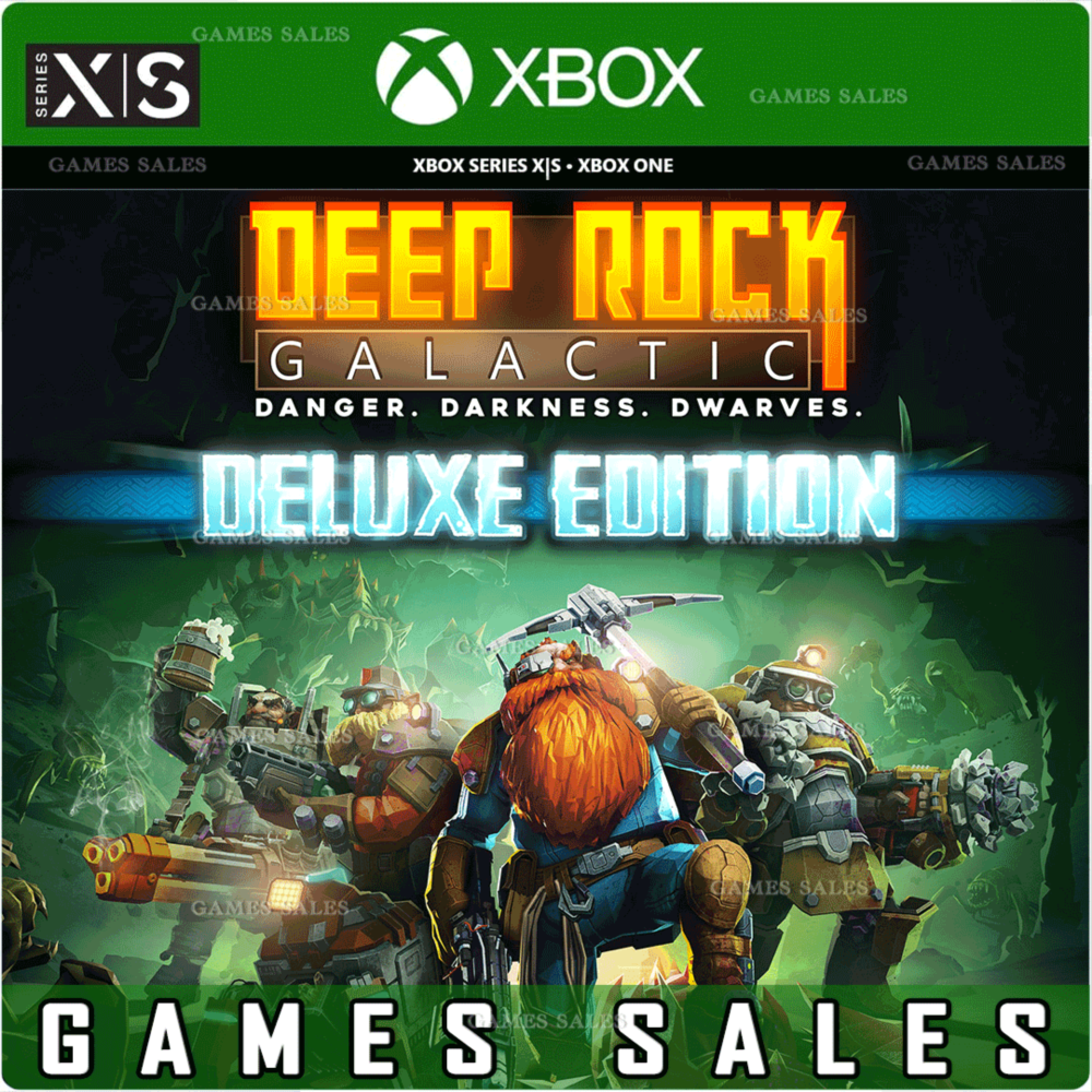 ✅❤️DEEP ROCK GALACTIC - DELUXE EDITION❤️XBOX ONE|XS+PC WIN🔑КЛЮЧ