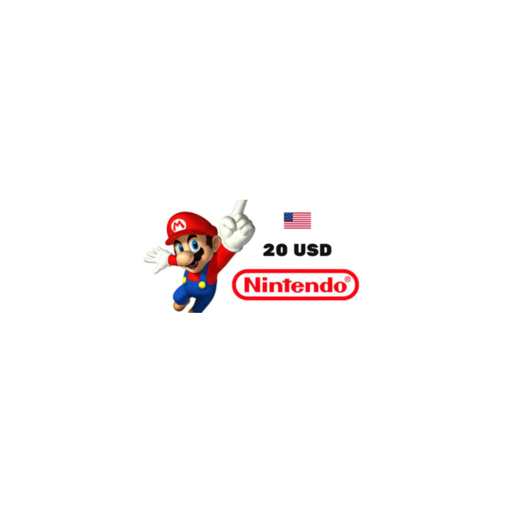 💲✅20 USD Nintendo Eshop ✅ Карта оплаты