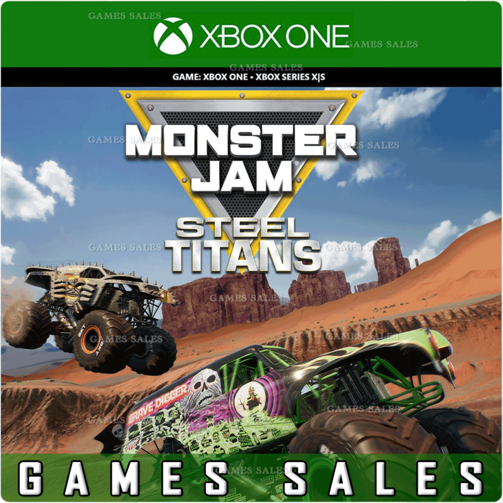 ✅❤️MONSTER JAM STEEL TITANS❤️XBOX ONE|XS🔑КЛЮЧ✅