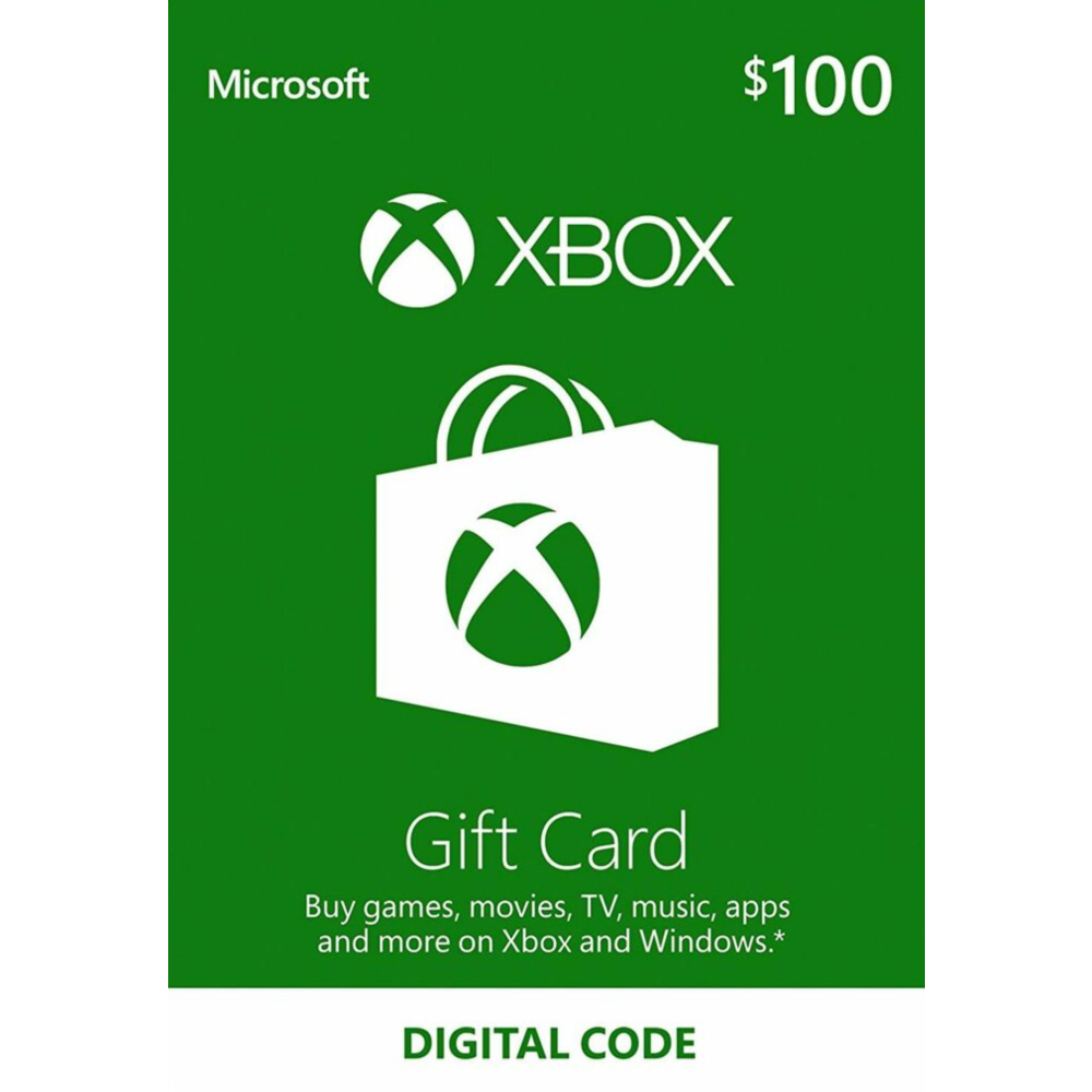 Xbox Gift Card $100 USA  - без комиссии