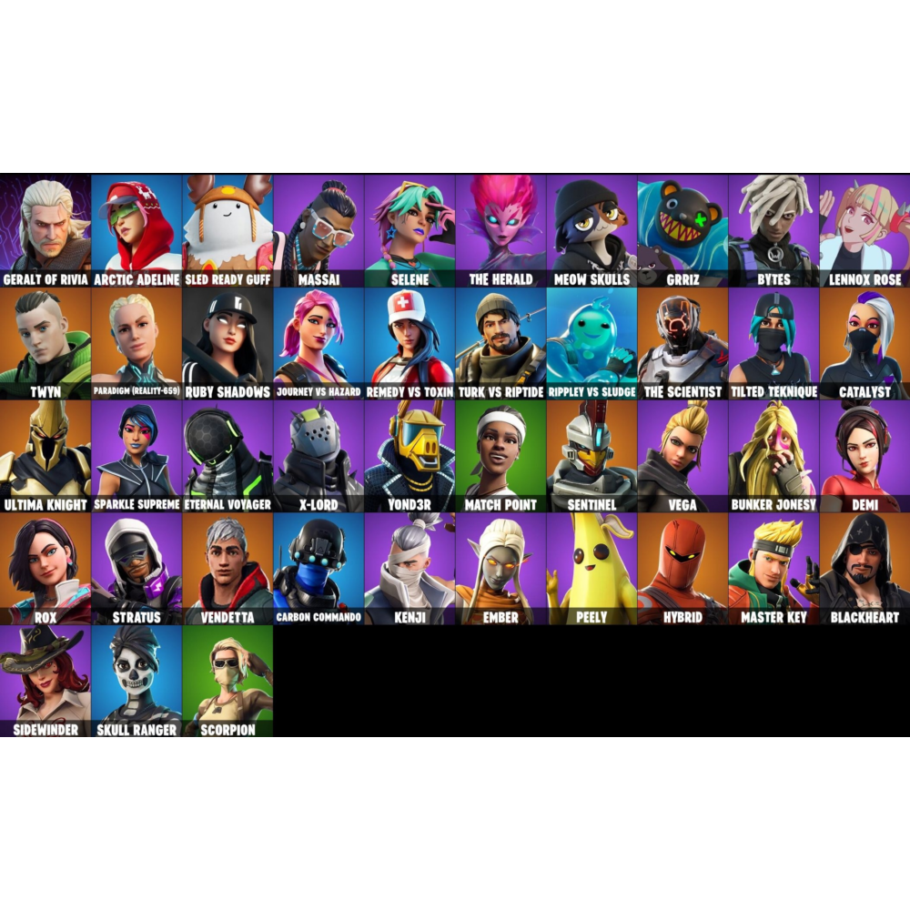 FORTNITE 44+ СКИН  АККАУНТ |SKULL RANGER| + ПОЧТА